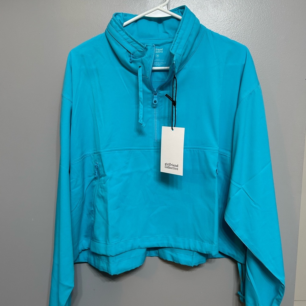 NWT Girlfriend Collective Huddle/Hummingbird Windbreaker